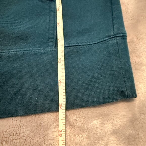 The North Face Women’s Teal Green Pullover Hoodie Logo Front Size M - Picture 3 of 8